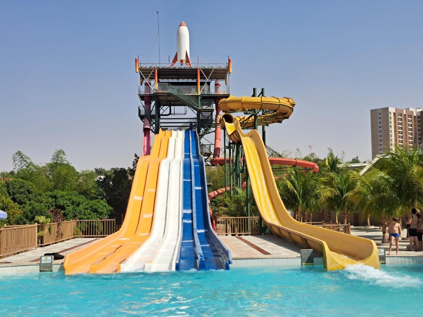 Piazza Diroma Hotel - Acqua Park E Splash Caldas Novas Bagian luar foto